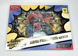 Pokemon TCG Ascended Heroes Mega Emboar Feraligatr Meganium EX Box Sealed Set - Image 2