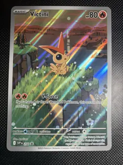Pokemon Victini 208 JUMBO CARD Black Star Promo Black Bolt White Flare TCG - Image 1