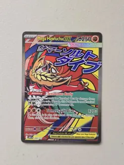 Mega Hawlucha ex 268/217 Mega Attack Rare Ascended Heroes Pokemon NM - Image 3