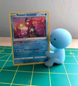 Radiant Greninja Holo 46/189 Pokemon SWSH: Astral Radiance - Image 1