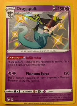 Dragapult SV062/SV122 Pokemon TCG Shining Fates Shiny Vault - Image 1