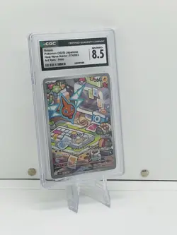 The Pokemon Company Pokemon TCG CGC 8.5 Rotom 074/063 Sv9a JP Art Rare Holo - Image 1