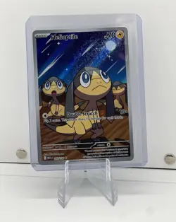 The Pokemon Company Pokemon TCG Helioptile 143/132 ME01 IR Full Art Holo EN - Image 1