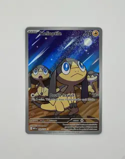 The Pokemon Company Pokemon TCG Helioptile 143/132 ME01 IR Full Art Holo EN - Image 2