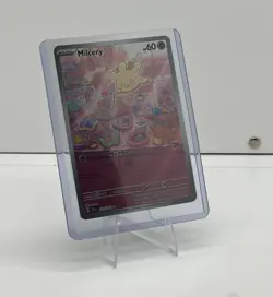 Pokemon TCG Milcery 152/142 - Sv07: Stellar Crown Illustration Rare Holo FA - Image 1