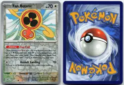 FAN ROTOM 085/131 COMMON SV: PRISMATIC EVOLUTIONS POKEMON REVERSE HOLO NM - Image 3