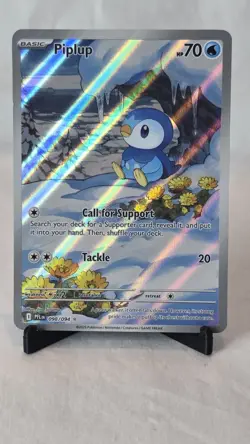 Pokemon Piplup 098/094 Illustration Rare Holo Phantasmal Flames Near Mint NM - Image 1