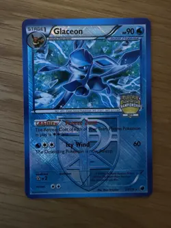 Pokemon TCG Glaceon City Championship Team Plasma Promo Reverse Holo 023/116 NM - Image 1