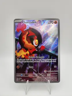 Pokemon Center Charcadet 022 Promo Full Art Holo Scarlet & Violet - Image 1