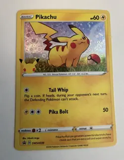 Pokemon TCG Pikachu SWSH039 General Mills Promo Holo EN 2020 60 HP - Image 1