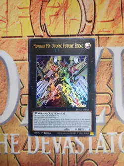 Number F0: Utopic Future Zexal Ultra Rare DUAD-EN042 NM 1st Ed Yugioh - Image 1