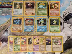 Vintage Pokemon Card Lot WOTC Holo Base Jungle Gym Arcanine Venusaur Scyther Etc - Image 1
