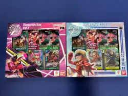 One Piece Card Game Illustration Box Vol 3 and 4 Sealed OP08, OP11, OP12 Packs - Image 1