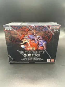 One Piece TCG Booster Box OP-16 | The Time of Battle |Brand New & Factory Sealed - Image 1