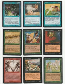Magic the Gathering MIRAGE Lot of 68 Cards - Image 3