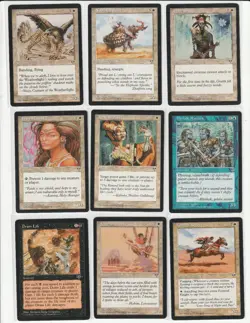 Magic the Gathering MIRAGE Lot of 68 Cards - Image 5