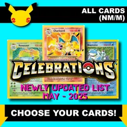 Pokemon Celebrations Classic Collection - Choose Cards Below - NM/M - Image 1