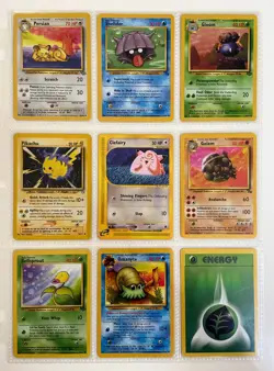 Pokemon Card Binder Collection - Vintage Card Lot | 1999-2000 WOTC Rare/Uncommon - Image 1