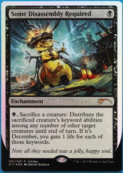 Some Disassembly Required (Holiday 2017 Promo) FOIL NM CARD (502003) ABUGames - Image 1