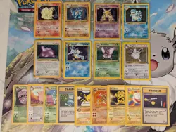 Vintage Pokemon Card Lot WOTC Holo Base Jungle Fossil Neo Blastoise Alakazam Etc - Image 1