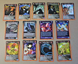 Rage CCG War Of The Amazon Group of 13 Action; Ally and Board Meeting cards lot - Image 1