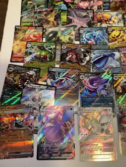 MEGA LOT OF 77 Pokemon Cards! ALL EX, Vs, V STAR, And V MAX!!!!!!!!!!! 🎈 - Image 4