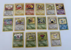 1999 Pokemon Jungle RARES Cards 17- 32 Nrmt + - MINT Condition - Image 1