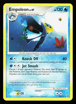 Empoleon 26/127 Rare Platinum Pokemon Card - Image 1