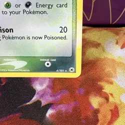 Dark Celebi 4/101 Hidden Legends Holo Rare Vintage Pokemon Card - Image 4