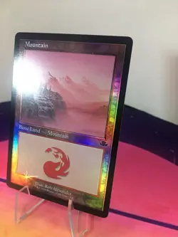 MOUNTAIN ** RETRO FOIL ** #408 - Dominaria Remastered - NM MTG - Image 3