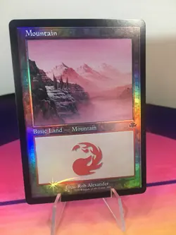 MOUNTAIN ** RETRO FOIL ** #408 - Dominaria Remastered - NM MTG - Image 4