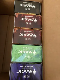 Magic: The Gathering Strixhaven Prerelease Kit Lot of 5 Lorehold/Quandrix - Image 3