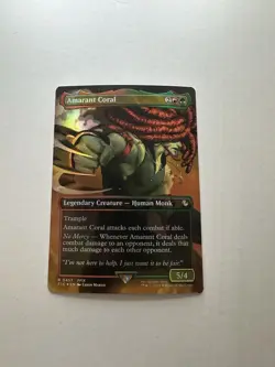 Amarant Coral NM Foil (Borderless) Final Fantasy Magic The Gathering Near Mint - Image 1