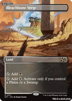Bleachbone Verge (Borderless) EN [DFT - 371] - NM TCG MTG - Image 1