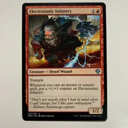 Electrostatic Infantry - 122/281 - Dominaria United - Magic: The Gathering - Image 1