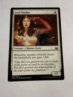 Magic: The Gathering Soul Warden Soul Warden Common Regular - Image 1