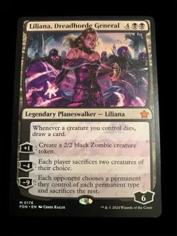 2024 MTG - Foundations - LILIANA, DREADHORDE GENERAL - Mythic Rare - NM/M - Image 1