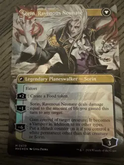 MTG Sorin of House Markov #470- (Borderless) (Textured Foil) Modern Horizons 3 - Image 3