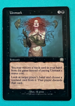 Unmask - Mercadian Masques - MTG - Magic the Gathering - Image 1