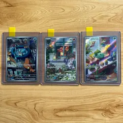 Bulbasaur Charmander Squirtle PROMO 101 102 103/SV-P Pokemon Card TCG [Thai] - Image 5