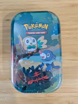 POKEMON 2021 25th Anniversary CELEBRATIONS Mini Tin ROWLET/LITTEN/POPPLIO Sealed - Image 1