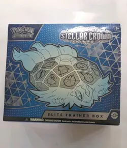 Pokemon TCG Stellar Crown Elite Trainer Box ETB New/Factory Sealed Pokemon ETB - Image 1