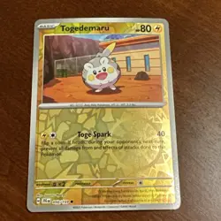 Togedemaru 050/159 Journey Together Reverse Holo Pokemon TCG Card - Image 1