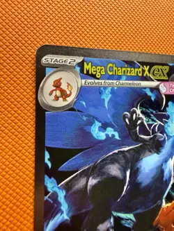 Mega Charizard X ex 125/094 SAR Mega Evolution Secret Rare Pokemon NM - Image 2