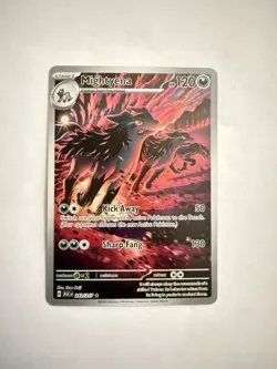 Mightyena - 243/217 Illustration Rare - English - Ascended Heroes Pokemon TCG - Image 1