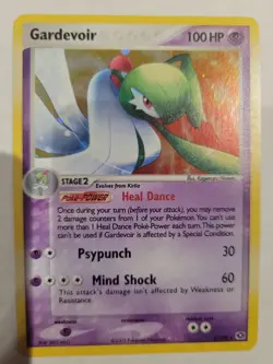 NM Gardevoir #4/106 Emerald Holo Pokemon Card 2005 With Swirl - Image 1