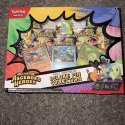 Pokemon TCG Ascended Heroes First Partners Deluxe Pin - Image 1