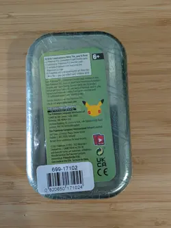 Pokemon Celebrations 25th Anniversary Mini Tin TepigSnivyOshawott - Sealed - Image 2