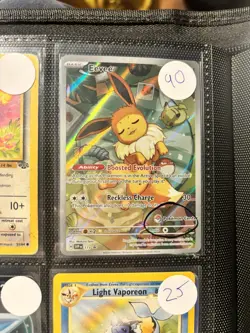 Pokemon Eevee TCG 173 Promo Card Pokemon Center Stamped. Mint Condition Card - Image 1