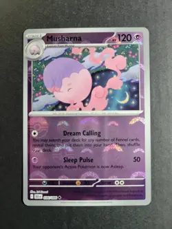 Musharna 36/86 Pokemon TCG S&V Black Bolt Pokeball Uncommon Holo NM - Image 2